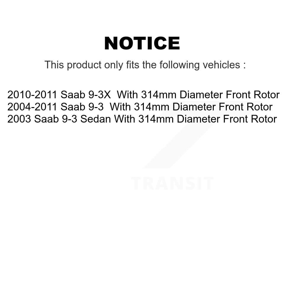 CMX - K8-100452 - Front Disc Brake Rotor Kits image 13