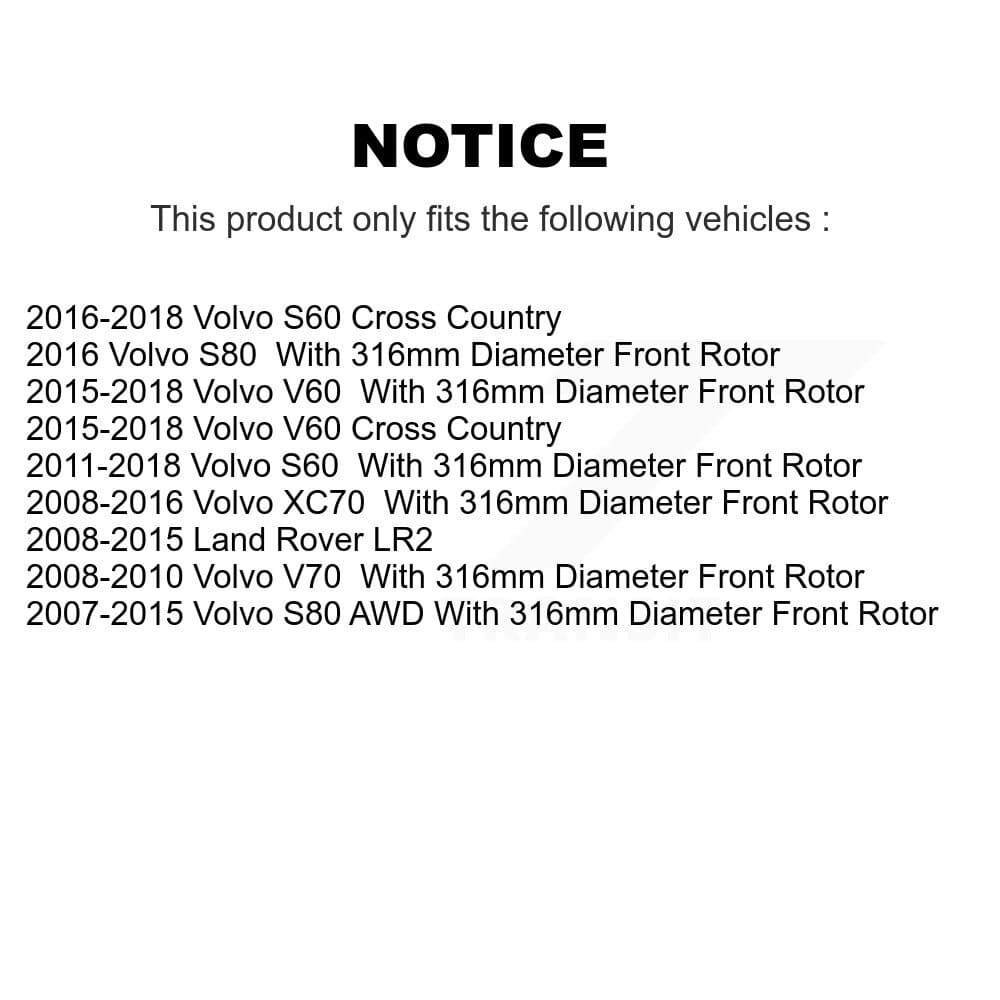 CMX - K8-100471 - Front Disc Brake Rotor Kits image 13