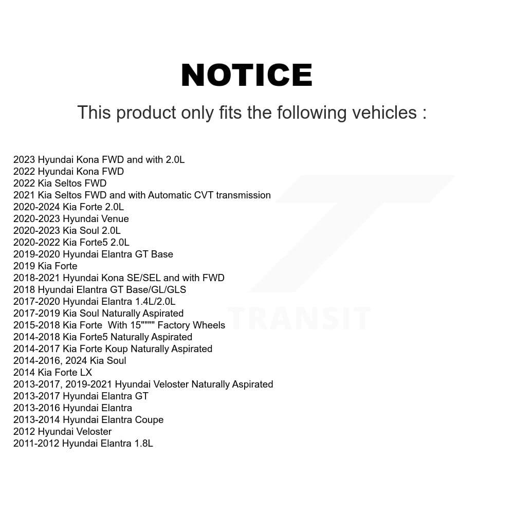 CMX - K8-100510 - Front Disc Brake Rotor Kits image 13