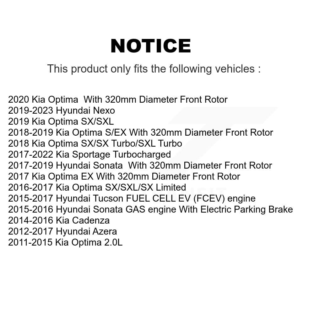 CMX - K8-100511 - Front Disc Brake Rotor Kits image 13