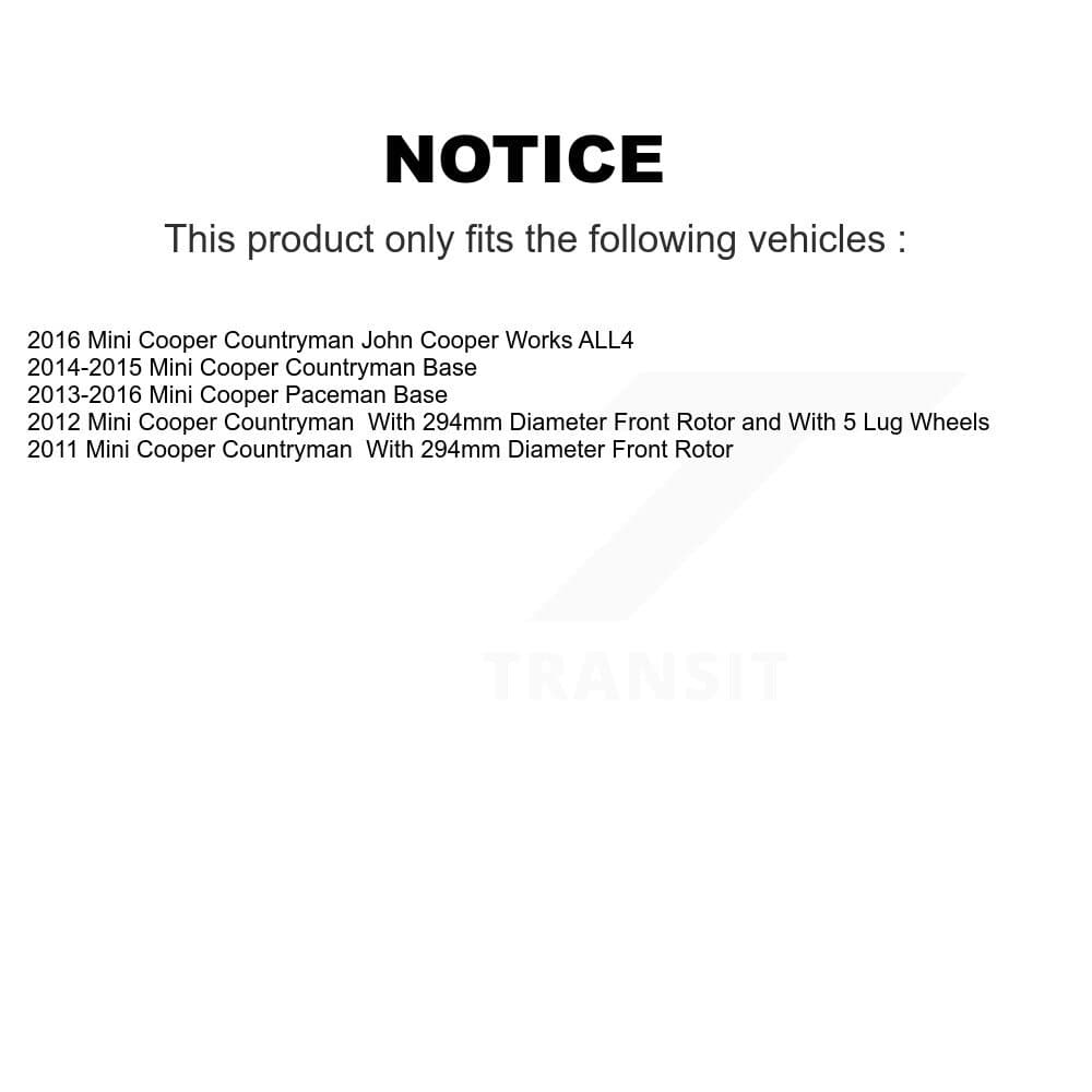 CMX - K8-100521 - Front Disc Brake Rotor Kits image 13