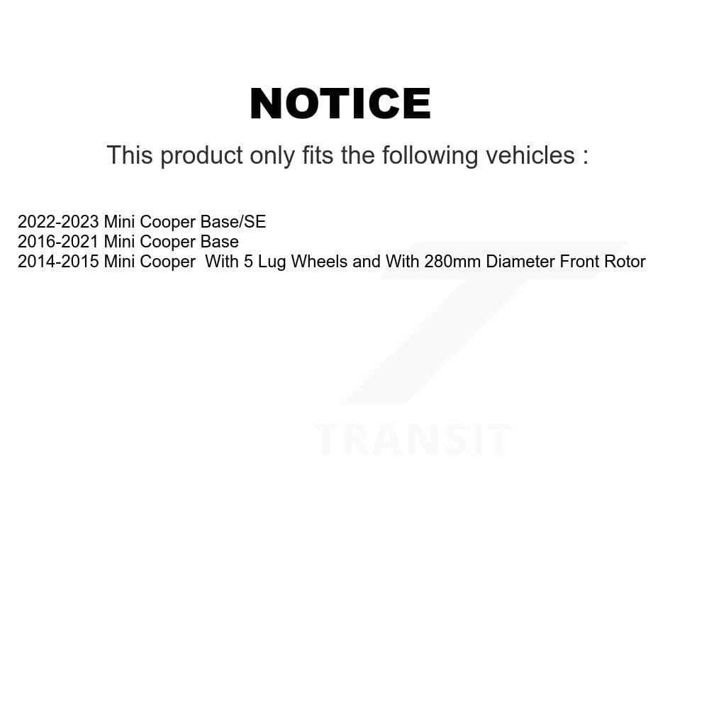 CMX - K8-100556 - Front Disc Brake Rotor Kits image 13