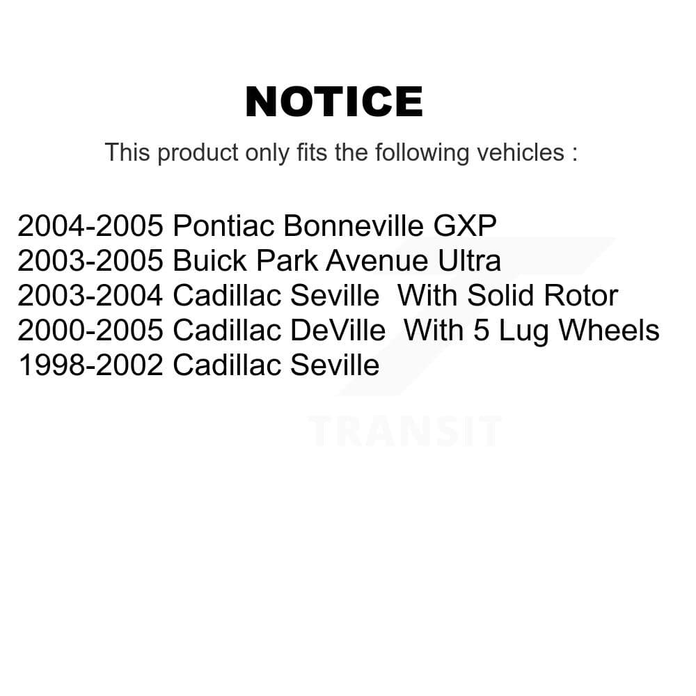 CMX - K8-100569 - Rear Disc Brake Rotor Kits image 13