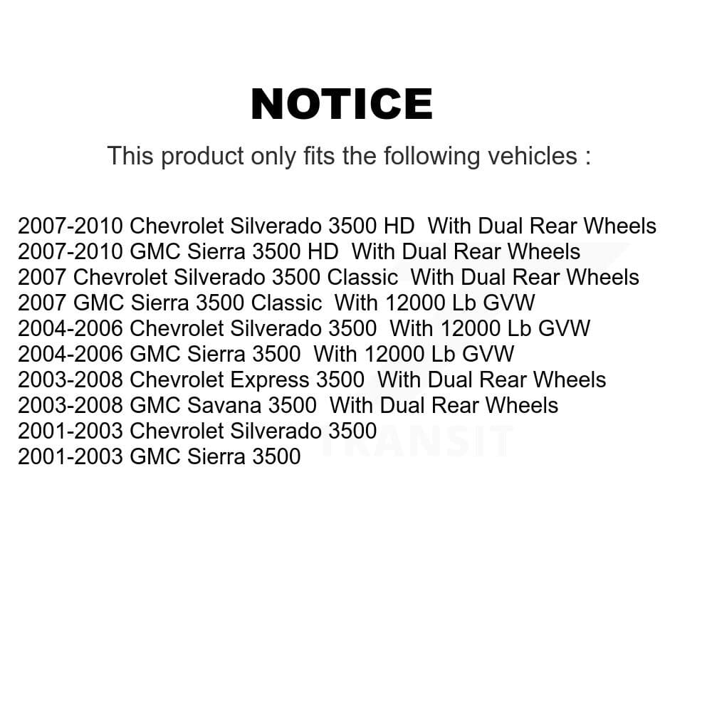 CMX - K8-100577 - Rear Disc Brake Rotor Kits image 13