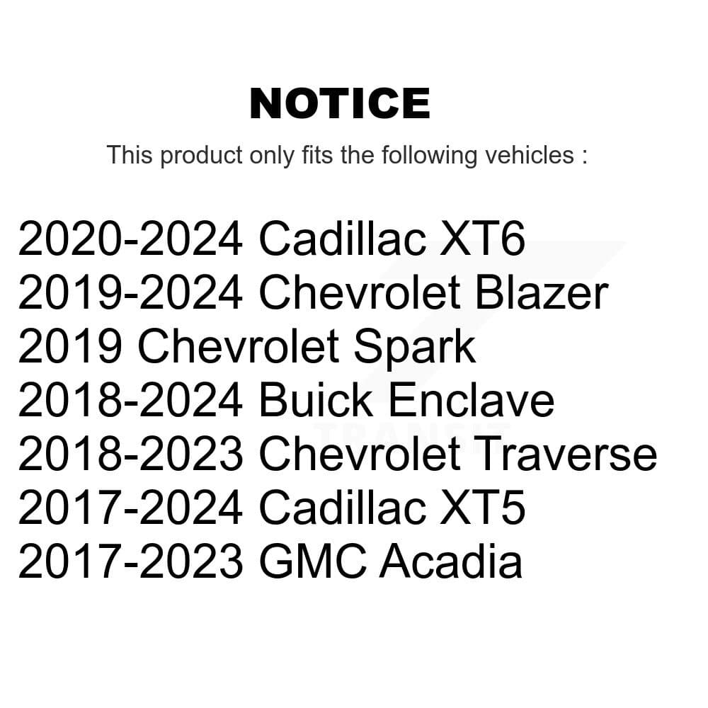 CMX - K8-100622 - Rear Disc Brake Rotor Kits image 13