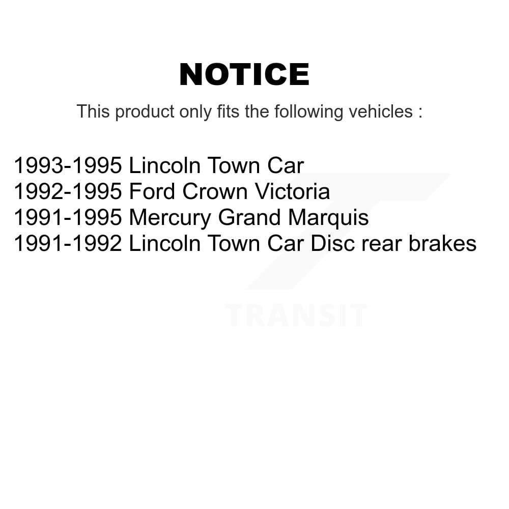CMX - K8-100626 - Rear Disc Brake Rotor Kits image 13
