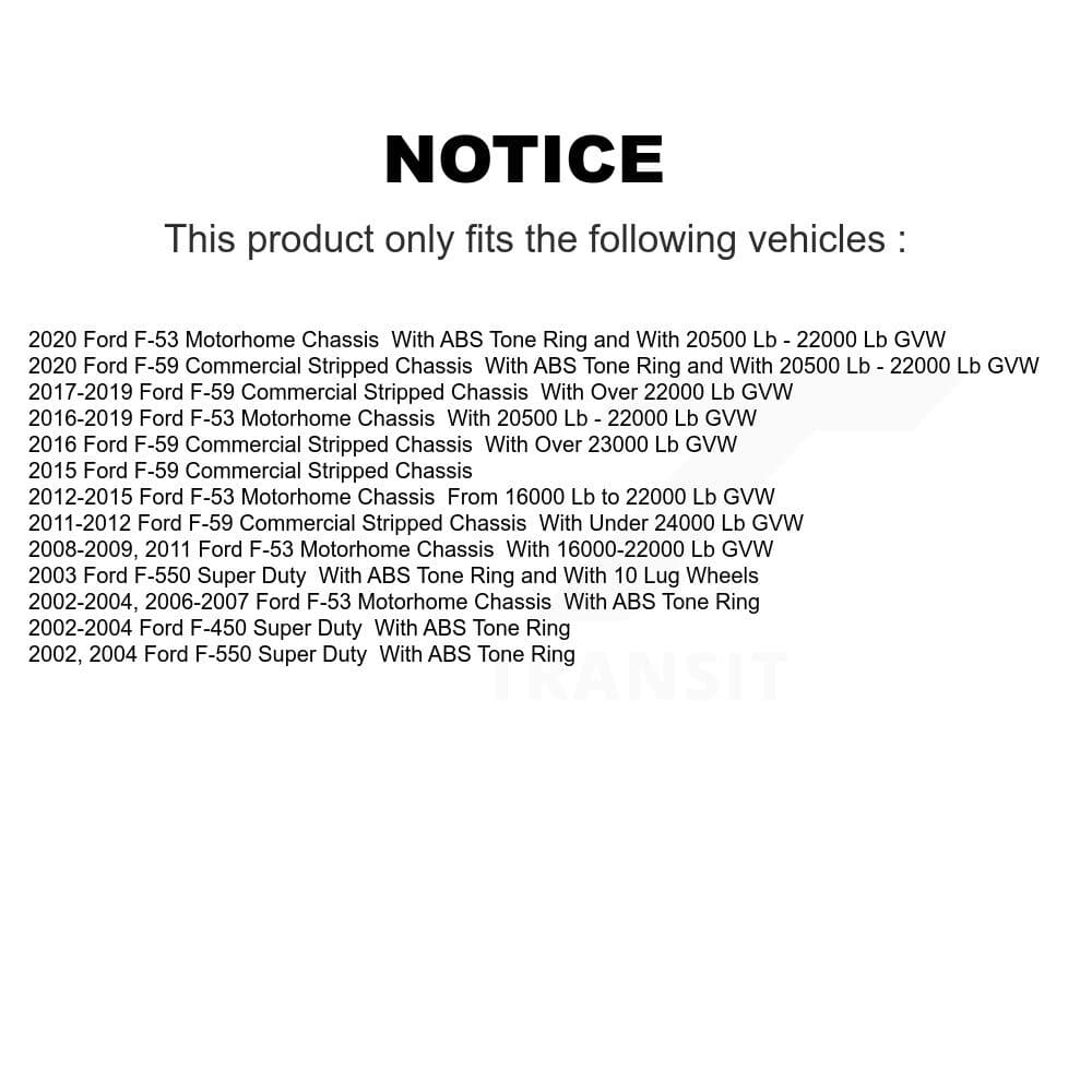 CMX - K8-100653 - Rear Disc Brake Rotor Kits image 13