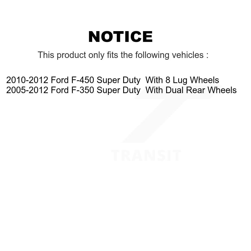CMX - K8-100656 - Rear Disc Brake Rotor Kits image 13