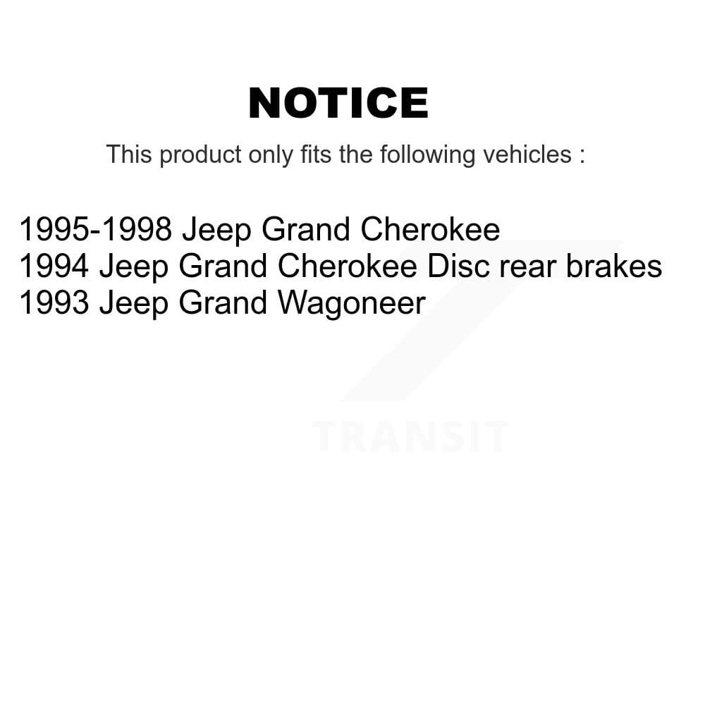 CMX - K8-100680 - Rear Disc Brake Rotor Kits image 13