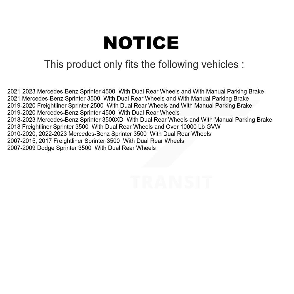CMX - K8-100705 - Rear Disc Brake Rotor Kits image 13