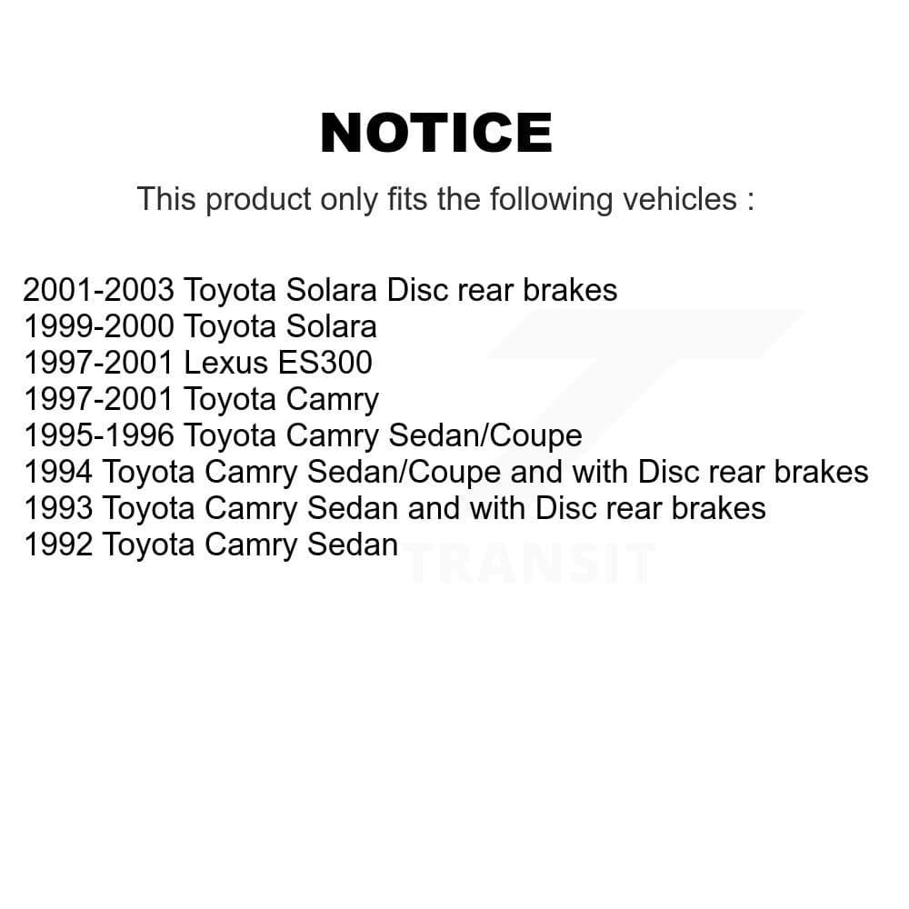 CMX - K8-100723 - Rear Disc Brake Rotor Kits image 13