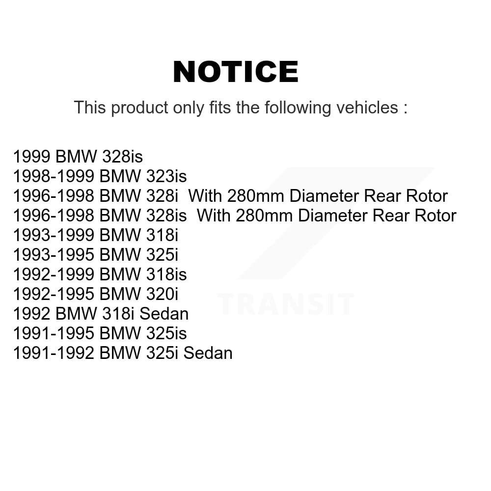 CMX - K8-100729 - Rear Disc Brake Rotor Kits image 13