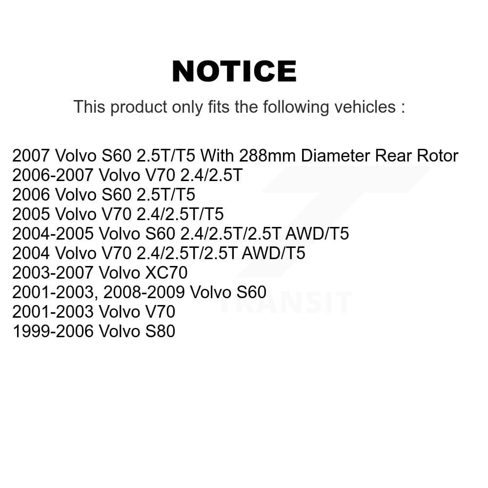 CMX - K8-100766 - Rear Disc Brake Rotor Kits image 13