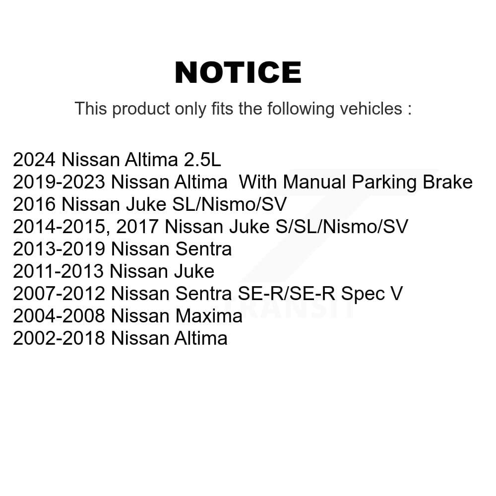 CMX - K8-100769 - Rear Disc Brake Rotor Kits image 13