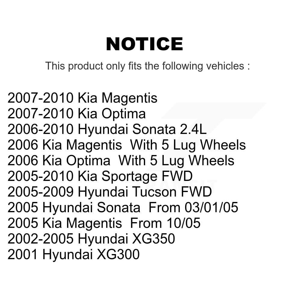 CMX - K8-100776 - Rear Disc Brake Rotor Kits image 13