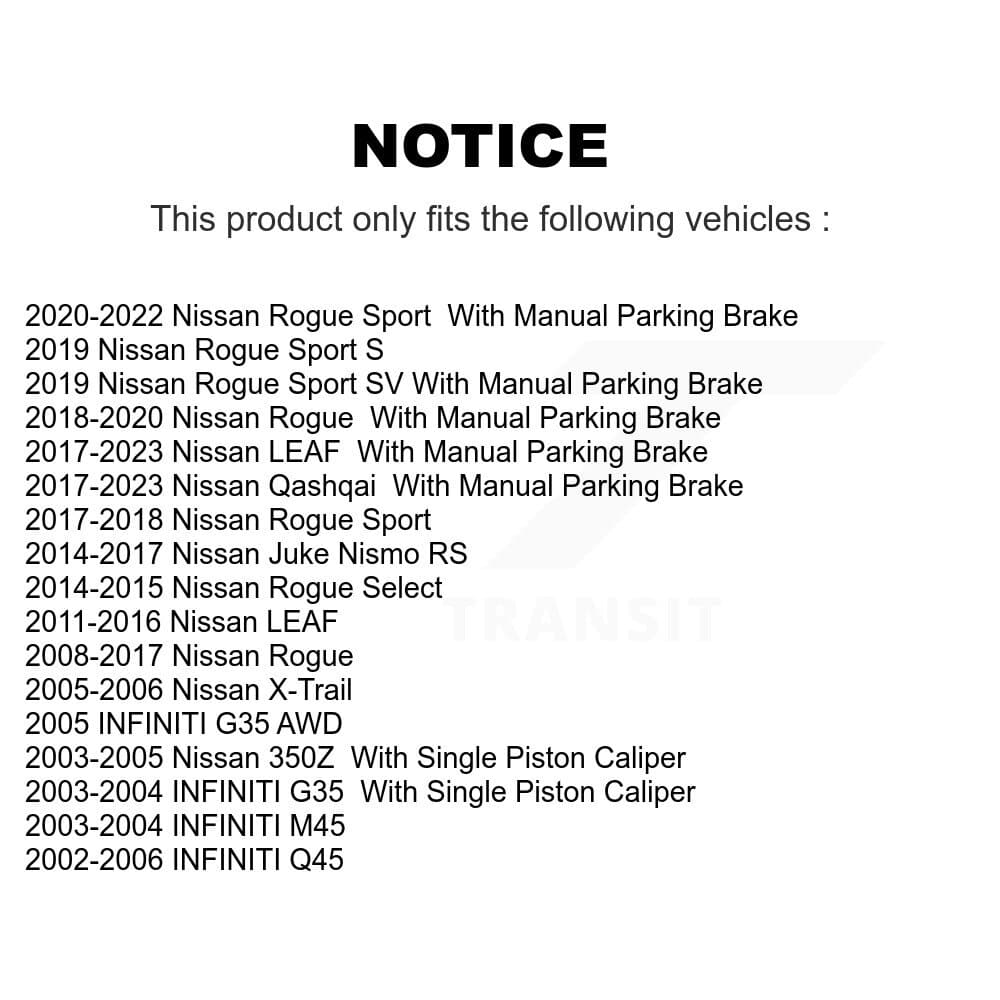 CMX - K8-100779 - Rear Disc Brake Rotor Kits image 13