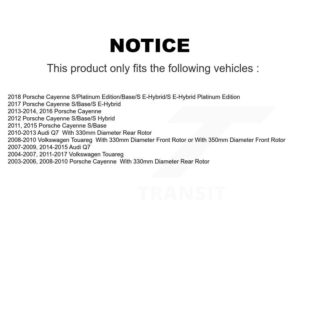 CMX - K8-100800 - Rear Disc Brake Rotor Kits image 13