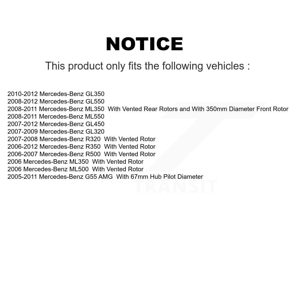 CMX - K8-100834 - Rear Disc Brake Rotor Kits image 13