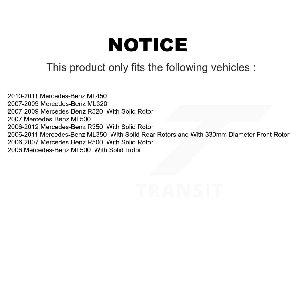 CMX - K8-100835 - Rear Disc Brake Rotor Kits image 13