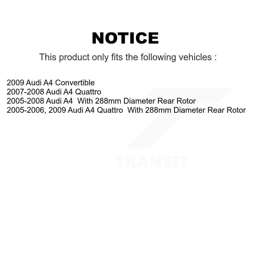 CMX - K8-100841 - Rear Disc Brake Rotor Kits image 13