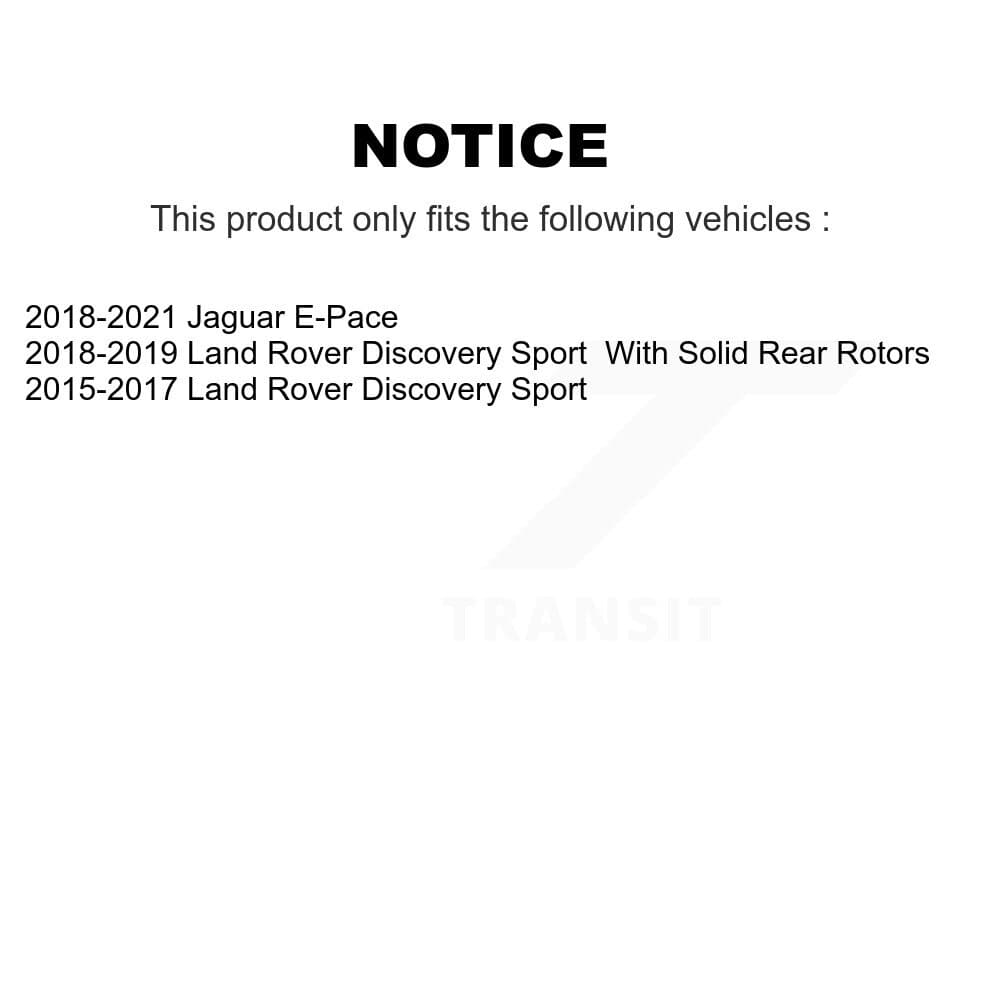 CMX - K8-100945 - Rear Disc Brake Rotor Kits image 13