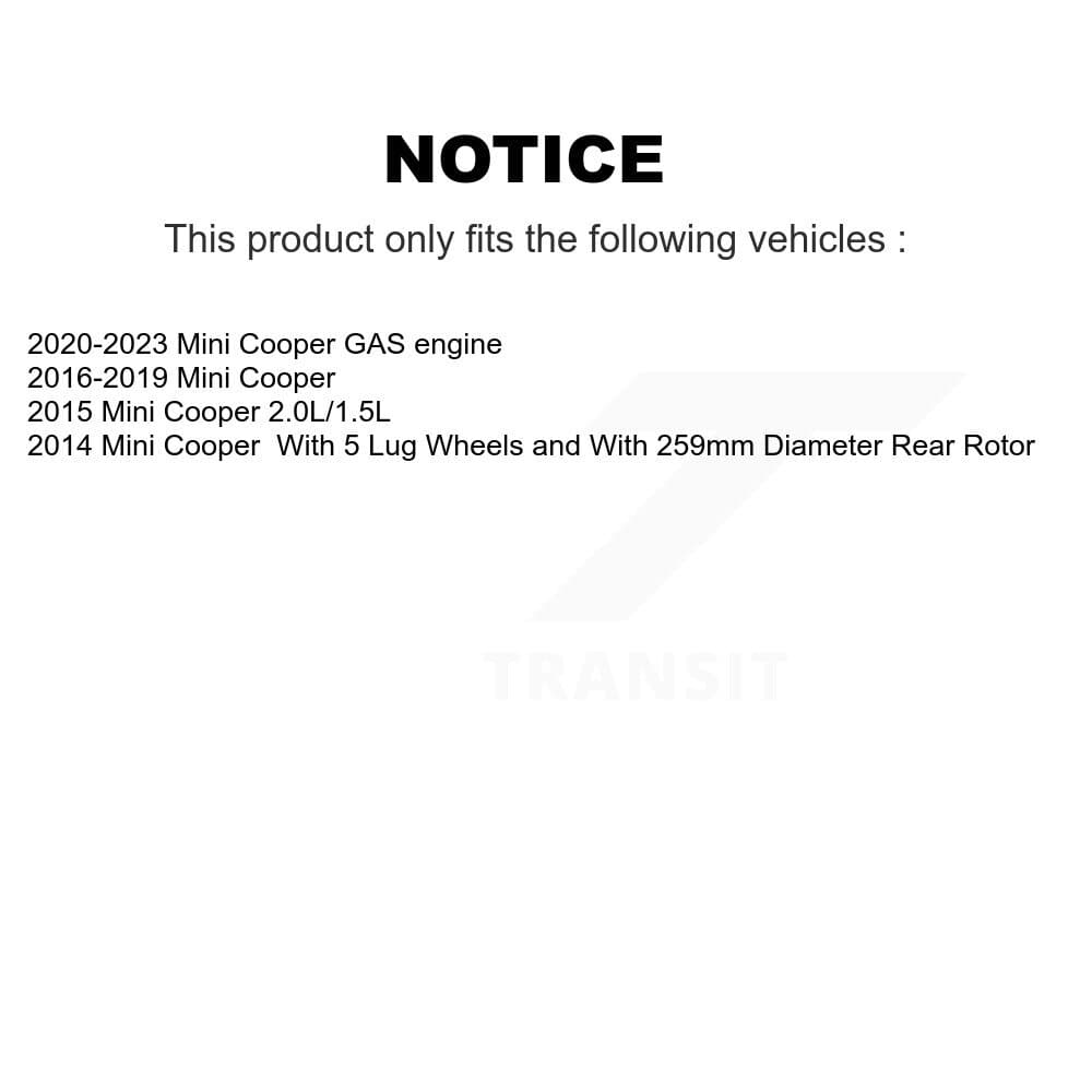 CMX - K8-100946 - Rear Disc Brake Rotor Kits image 13
