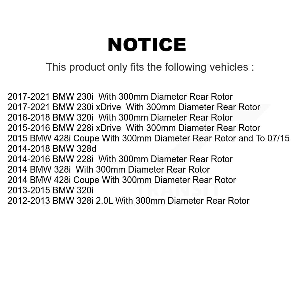 CMX - K8-100951 - Rear Disc Brake Rotor Kits image 13