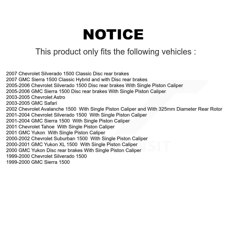 CMX - K8-100980 - Front and Rear Disc Brake Rotor Kits image 13