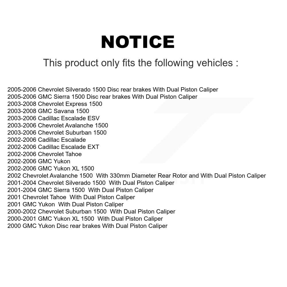 CMX - K8-100983 - Front and Rear Disc Brake Rotor Kits image 13
