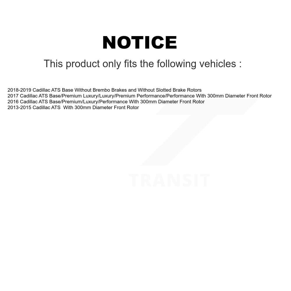 CMX - K8-101062 - Front and Rear Disc Brake Rotor Kits image 13