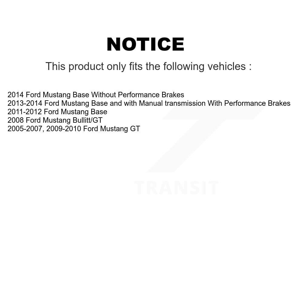CMX - K8-101121 - Front and Rear Disc Brake Rotor Kits image 13