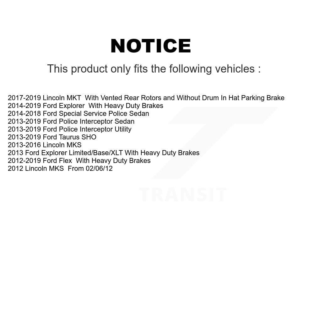 CMX - K8-101147 - Front and Rear Disc Brake Rotor Kits image 13