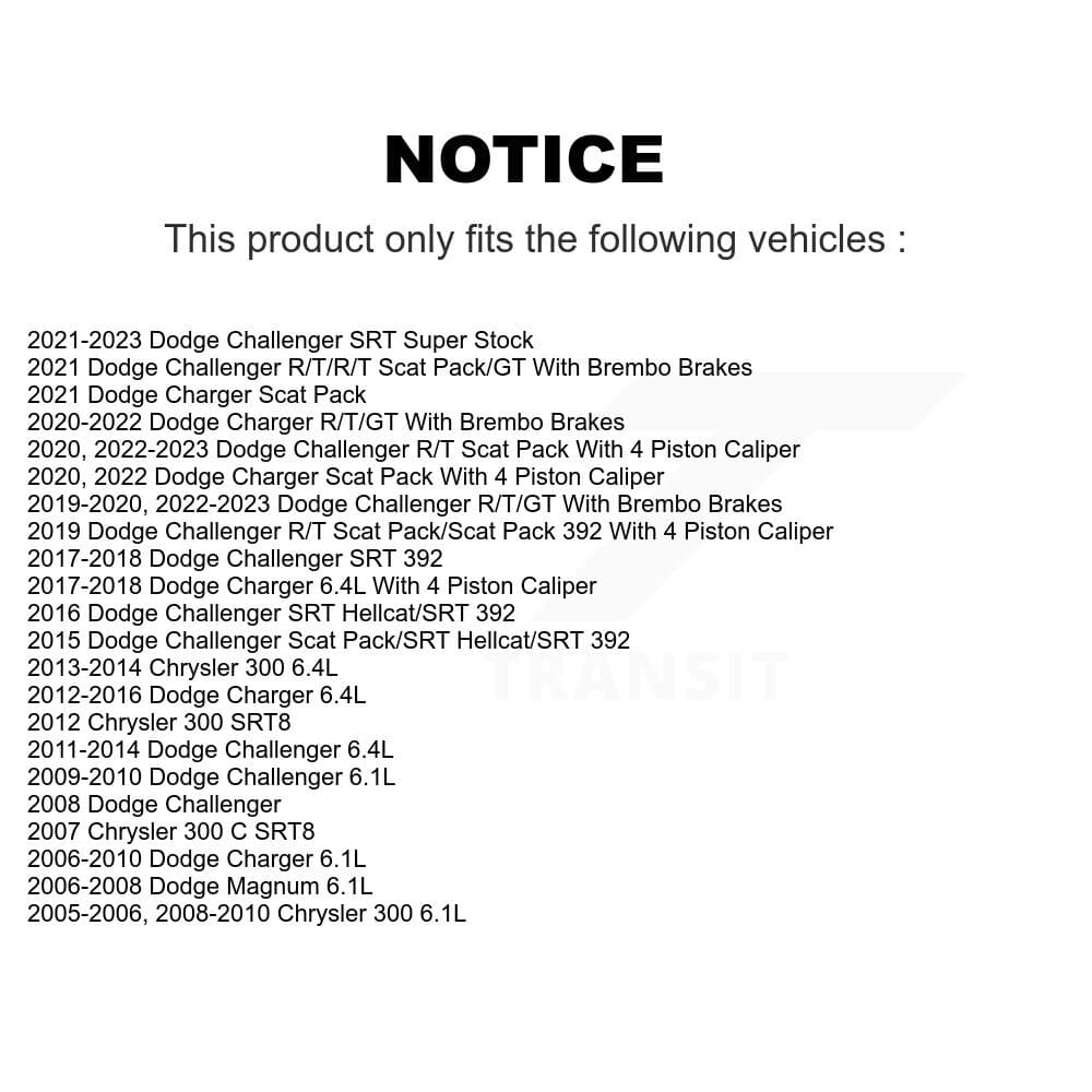 CMX - K8-101195 - Front and Rear Disc Brake Rotor Kits image 13