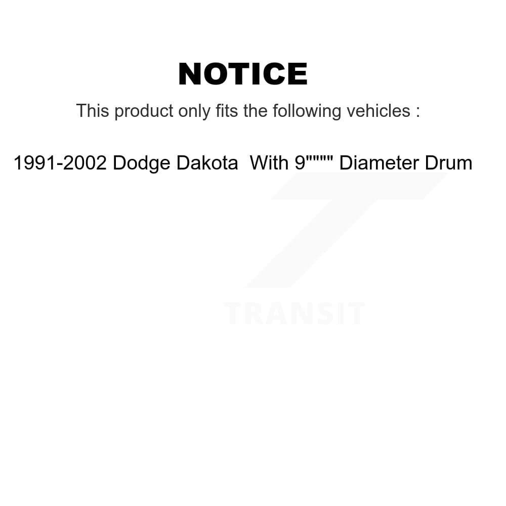 CMX - K8-101884 - Rear Brake Drum Kits image 8