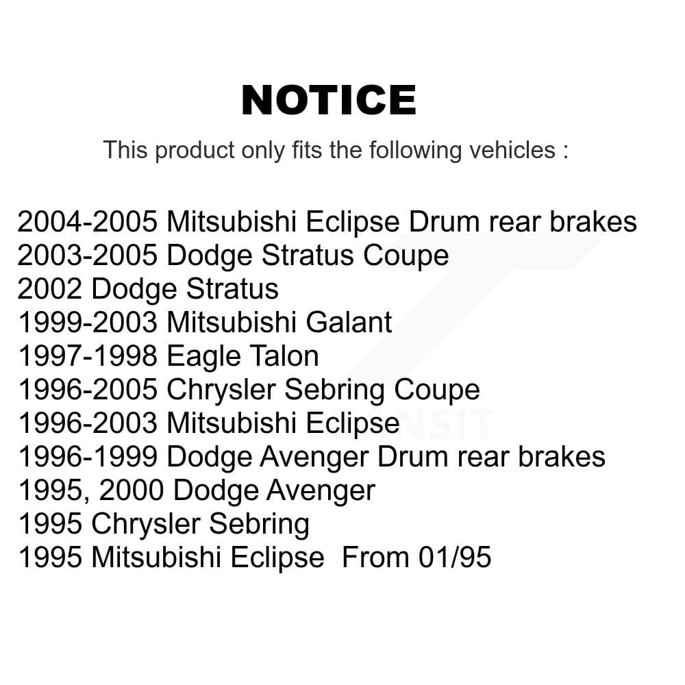 CMX - K8-101902 - Rear Brake Drum Kits image 8