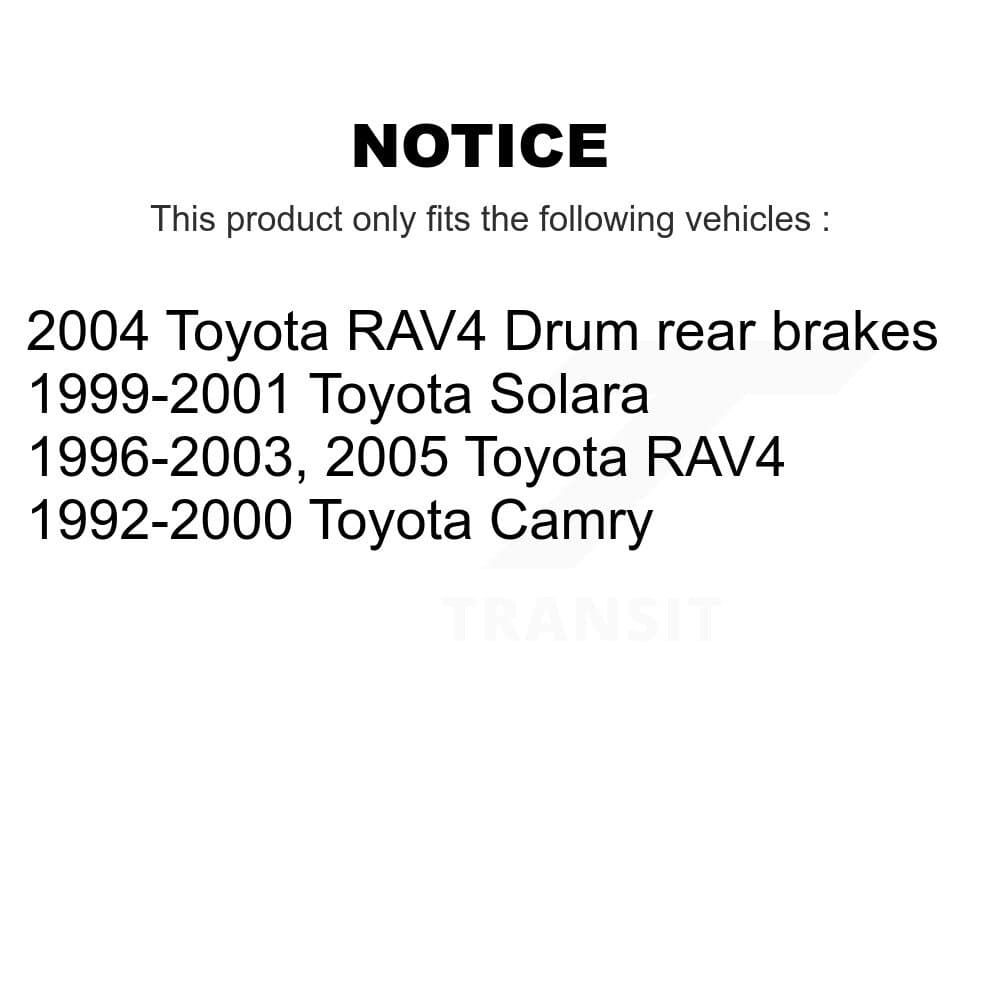 CMX - K8-101924 - Rear Brake Drum Kits image 8