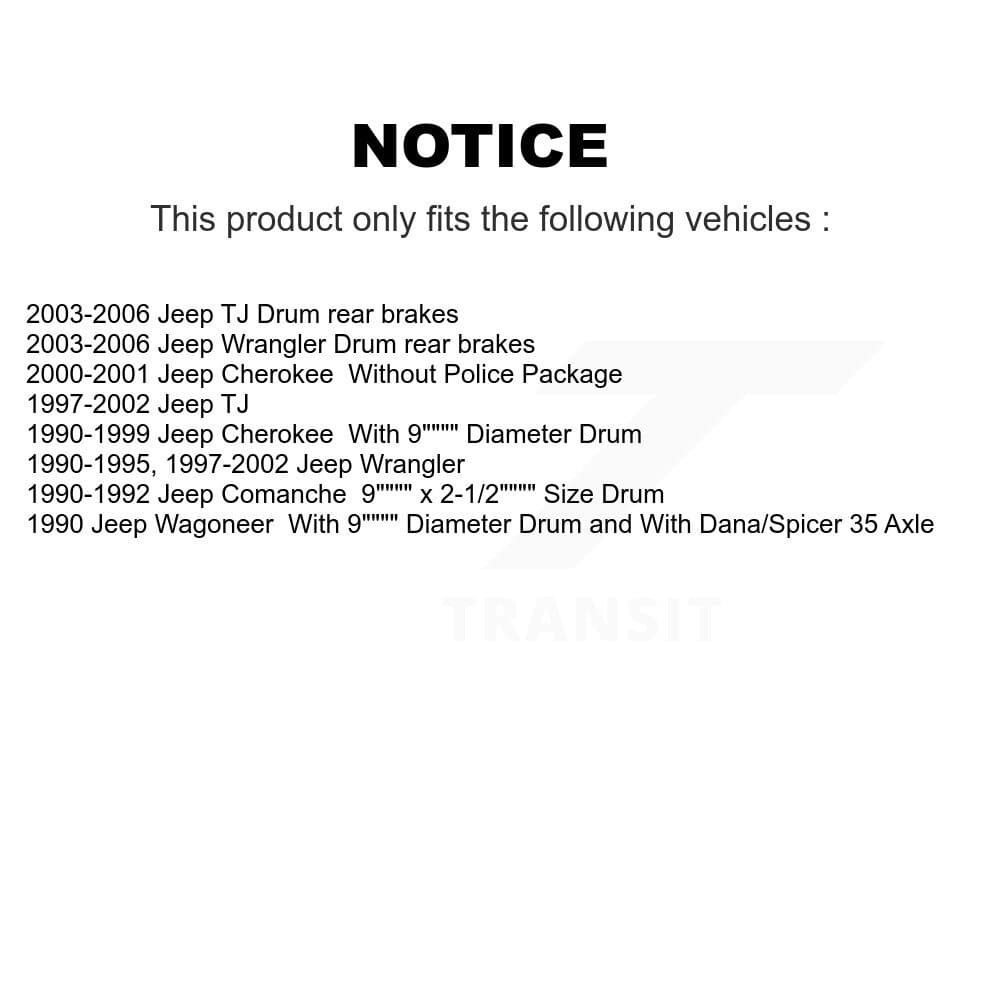 CMX - K8-101956 - Rear Brake Drum Kits image 8