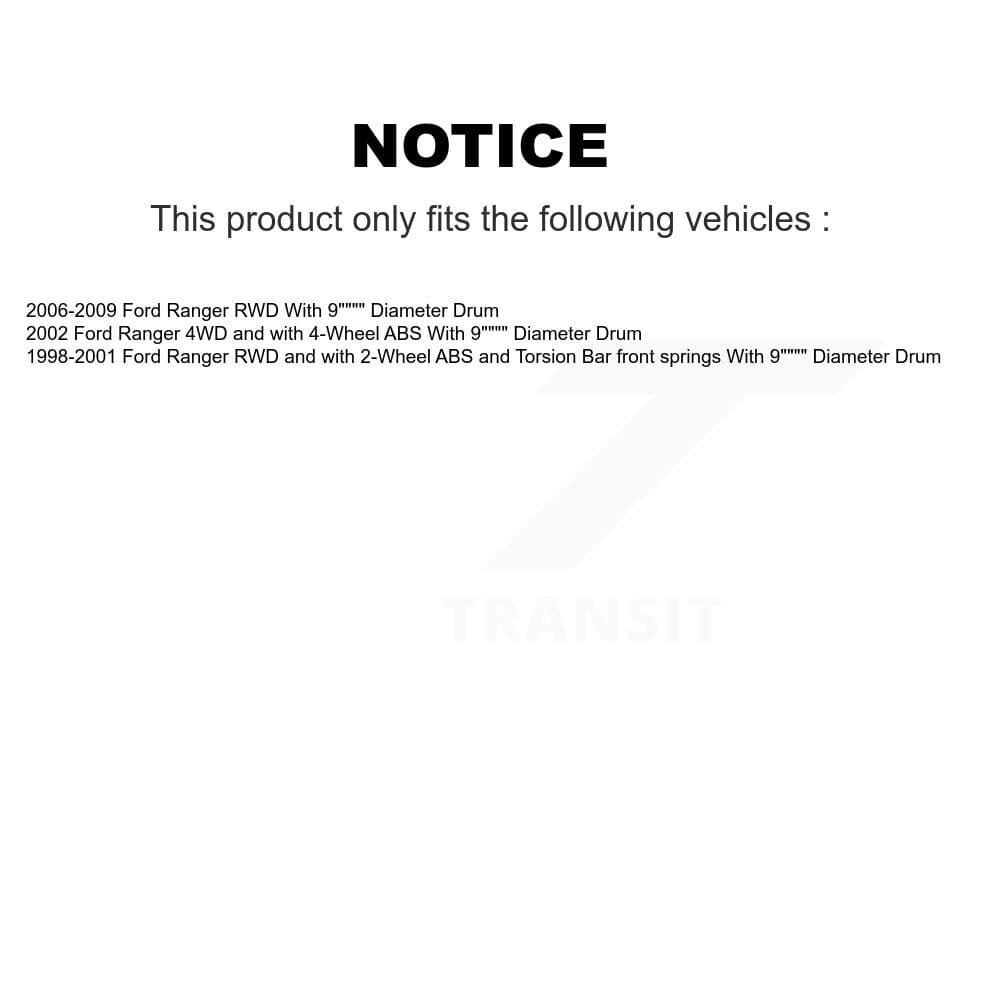 CMX - K8-102190 - Front and Rear Disc Brake Rotor and Hub Assembly Kits image 19