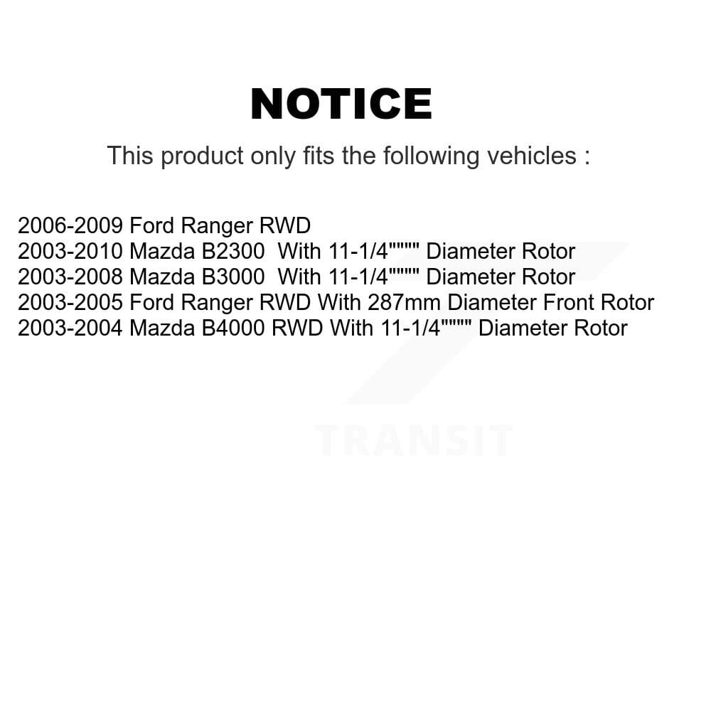 Transit Auto - K8A-100043 - Front Disc Brake Kits image 19