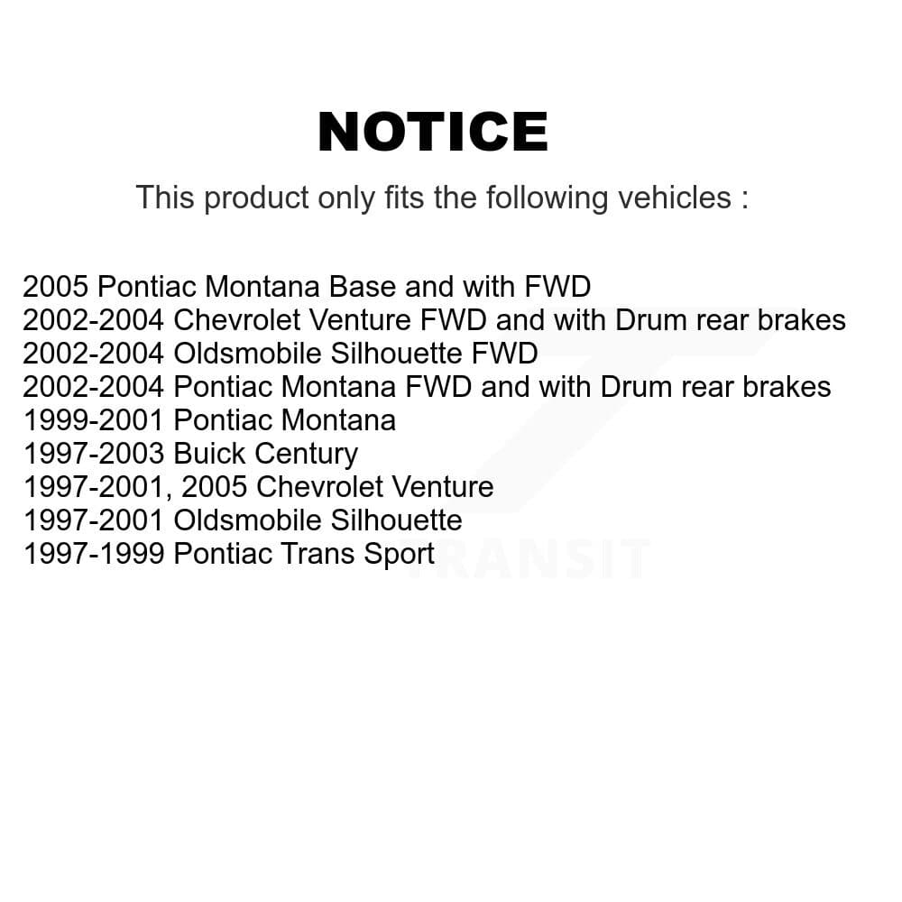 Transit Auto - K8A-100089 - Front and Rear Disc Brake Kits image 19