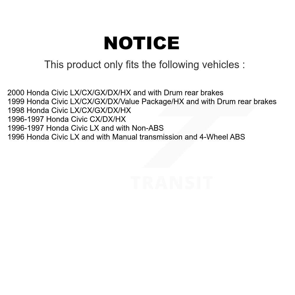 Transit Auto - K8A-100199 - Front and Rear Disc Brake Kits image 19