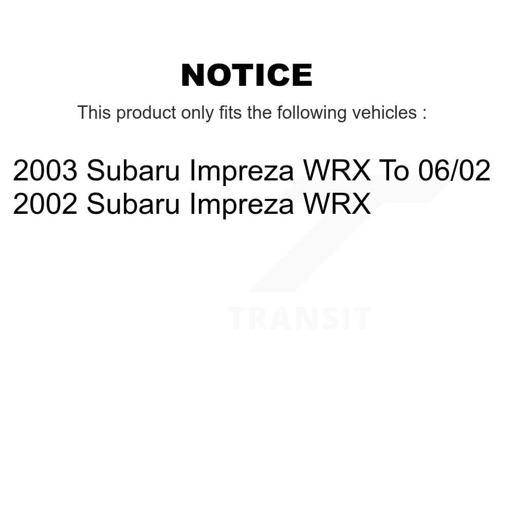 Transit Auto - K8A-100253 - Front and Rear Disc Brake Kits image 19