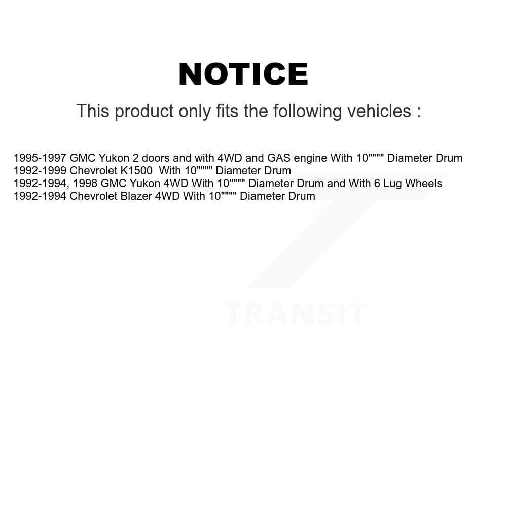 Transit Auto - K8A-100296 - Front and Rear Disc Brake Kits image 19