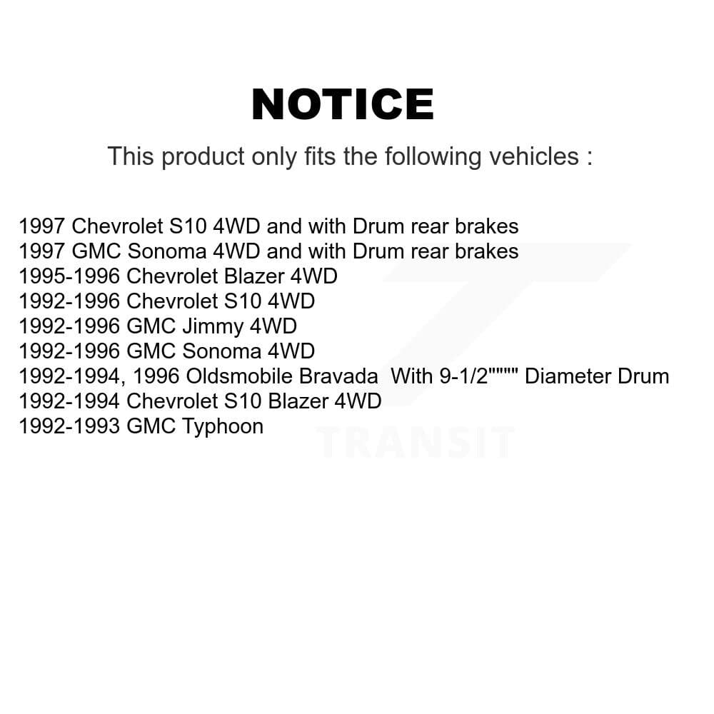 Transit Auto - K8A-100322 - Front and Rear Disc Brake Kits image 19