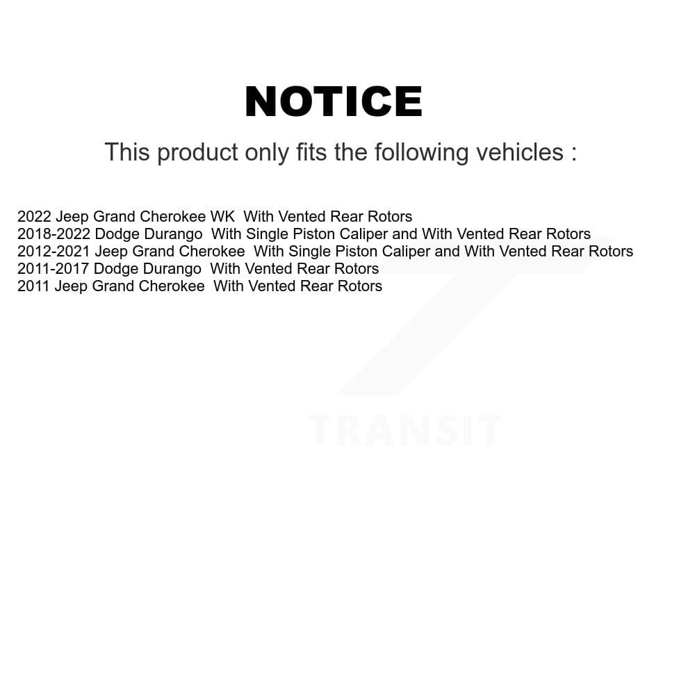 Transit Auto - K8A-100402 - Rear Disc Brake Kits image 19