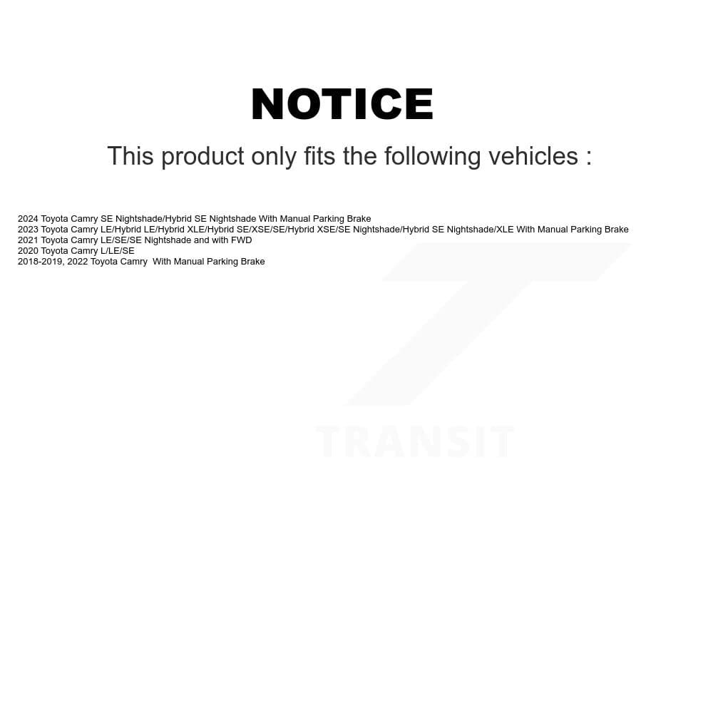 Transit Auto - K8A-100463 - Rear Disc Brake Kits image 19