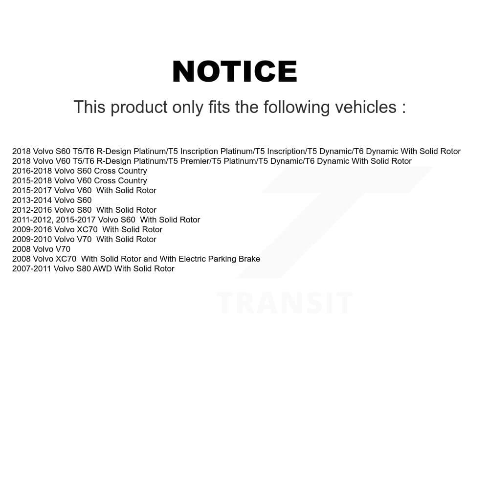Transit Auto - K8A-100586 - Rear Disc Brake Kits image 19