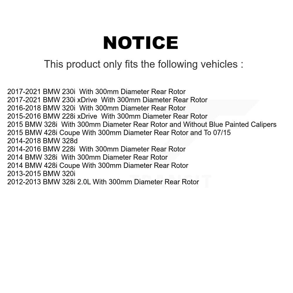 Transit Auto - K8A-100602 - Rear Disc Brake Kits image 19