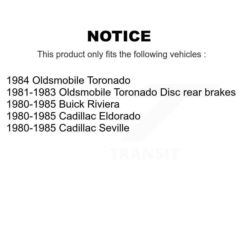 Transit Auto - K8A-100652 - Rear Disc Brake Kits image 19