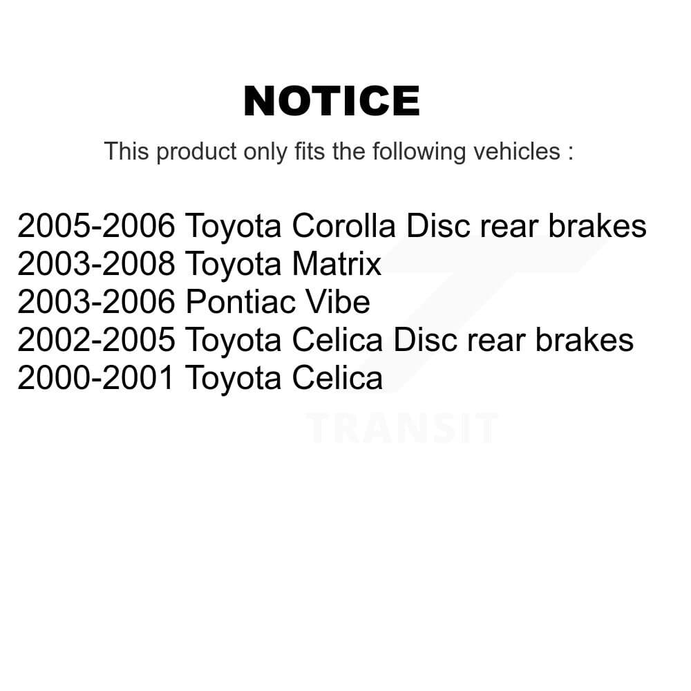 Transit Auto - K8A-100719 - Rear Disc Brake Kits image 19